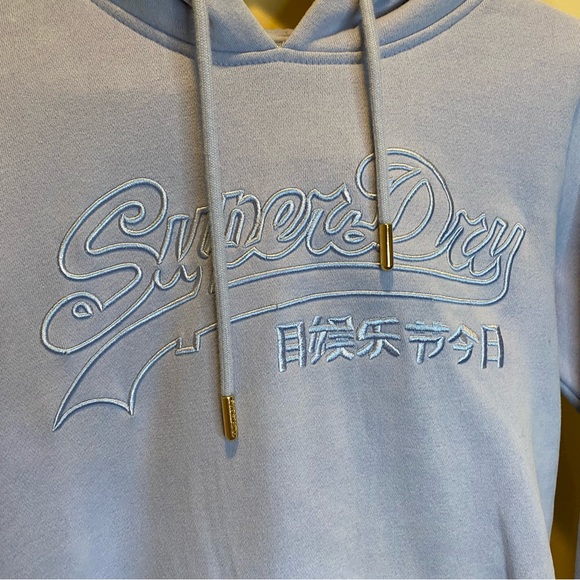 Superdry hoody lilac 4 - Picture 9 of 11
